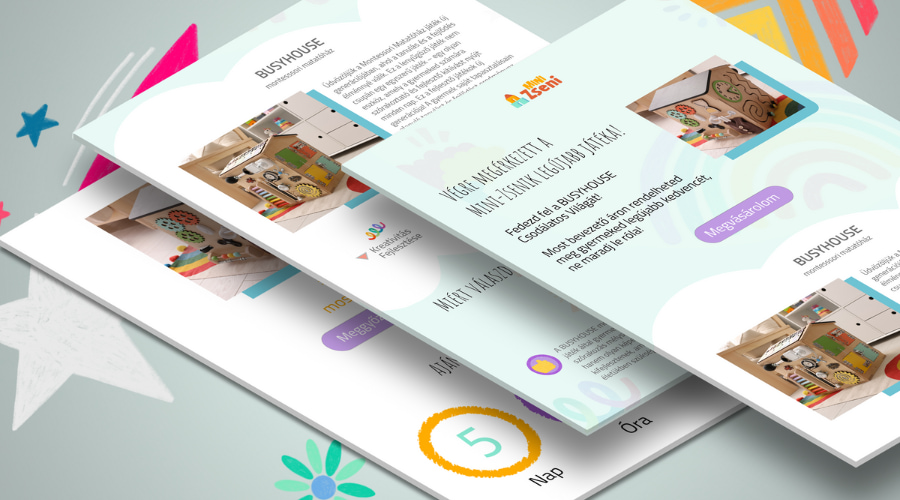 Mini-Zsenik Landing Page