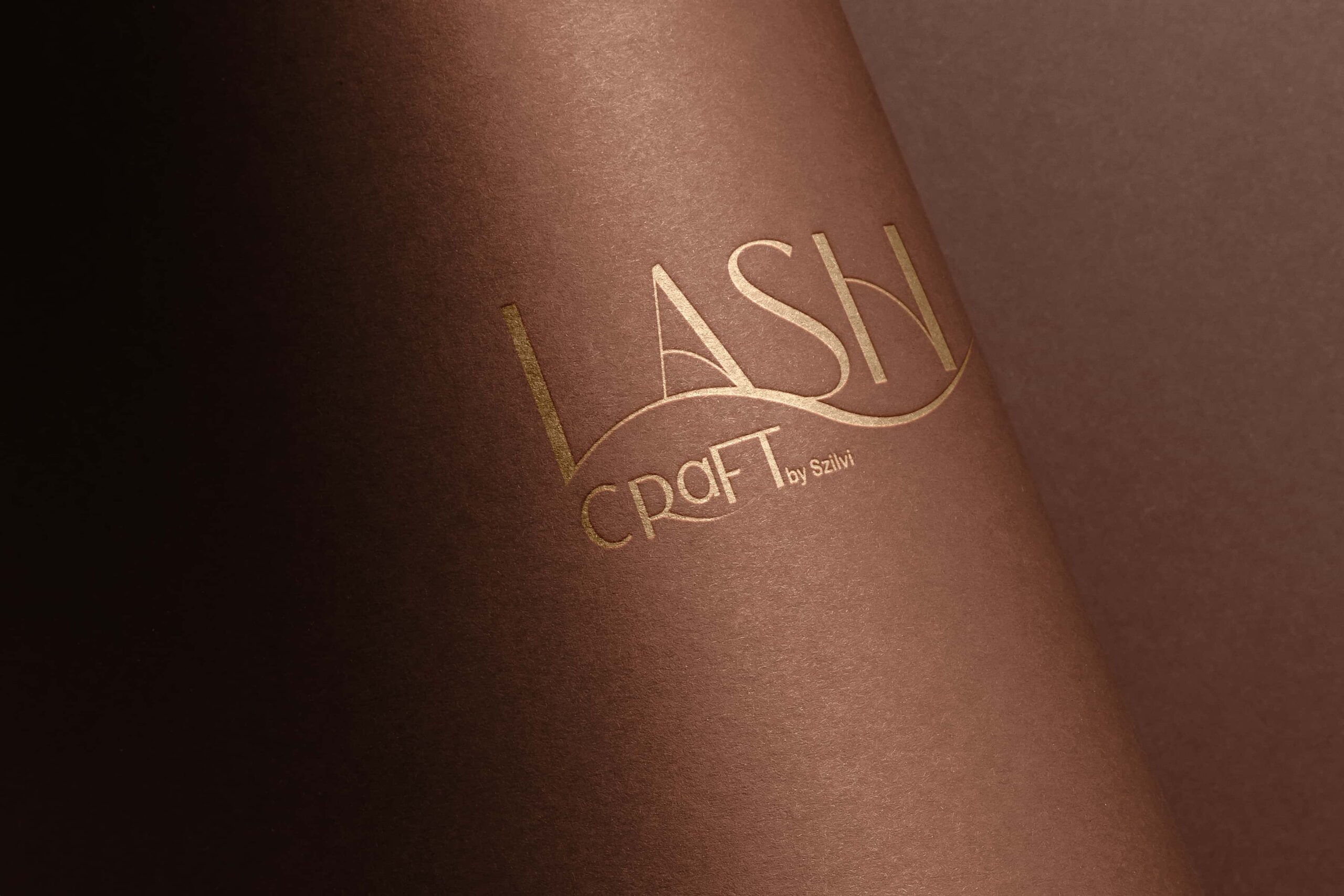 LashCraft by Szilvi arculati mockup, EverestDigital tervezés