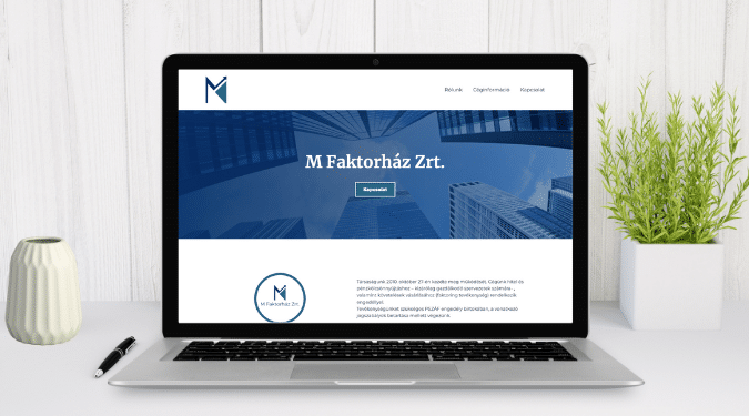 M&E Lízing Zrt. + M-Faktorház Zrt. weboldal