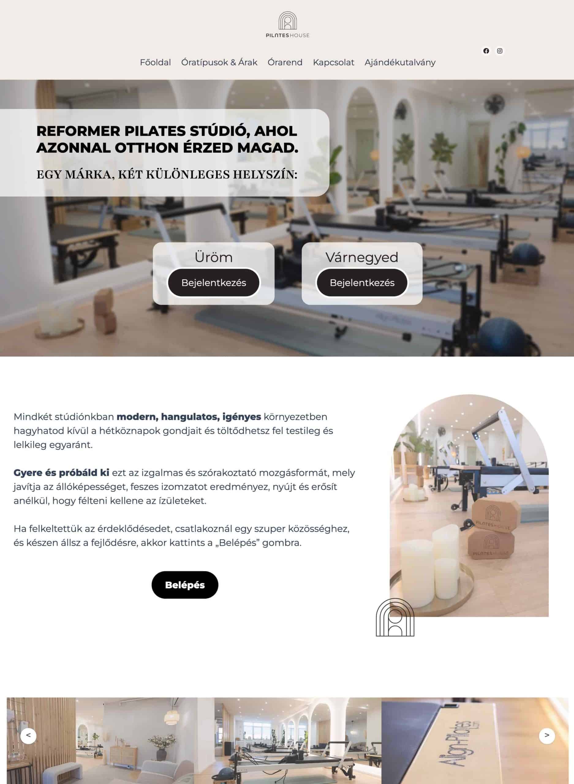 Pilates House stúdió